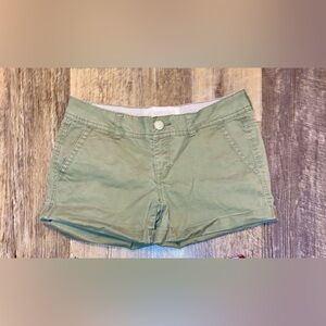 Aeropostale Women's Olive Cargo Shorts